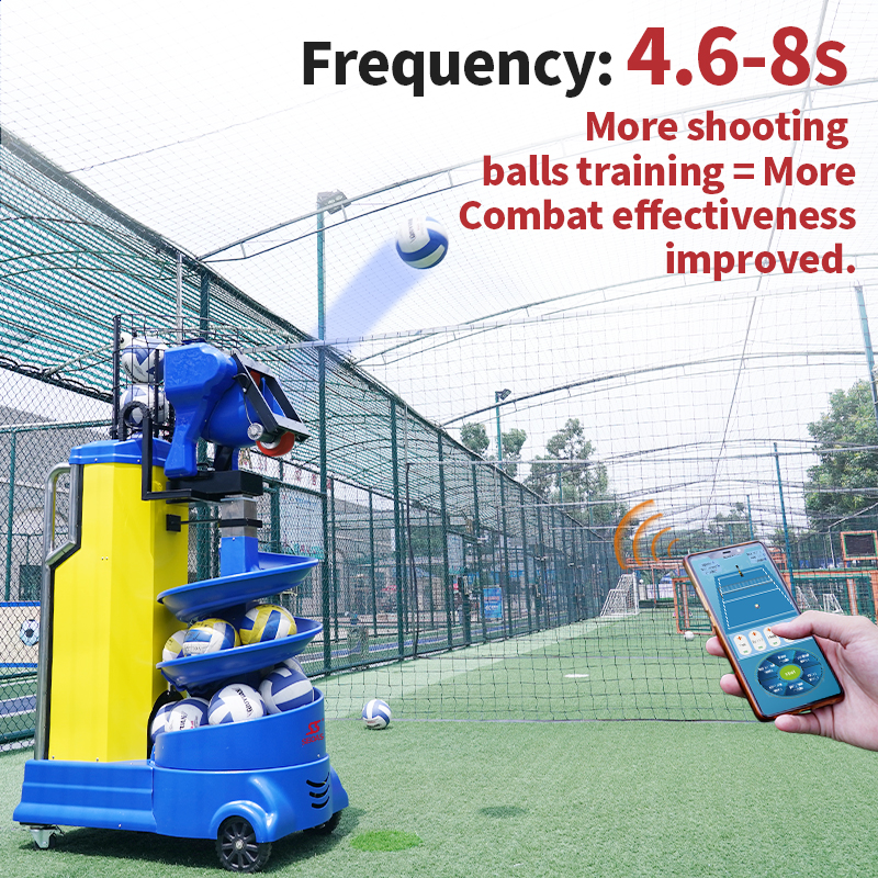 Intelligent Volleyball Training Equipment Volleyball Shooting Machine with APP V2201A
