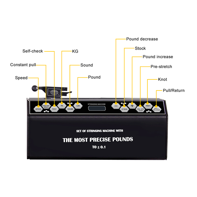 Electronic Tennis And Badminton Tension Head S8198