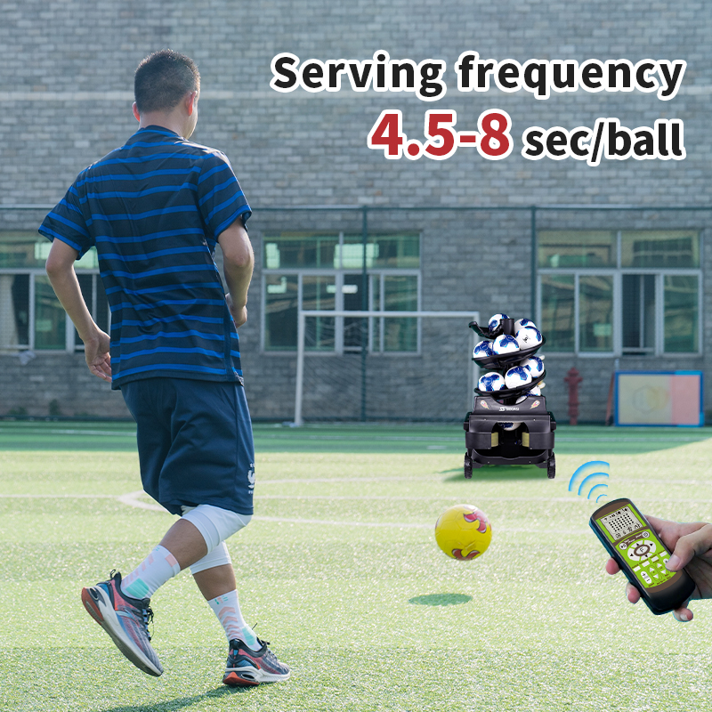 Intelligent APP controlled football serving machine for soccer training F2101A