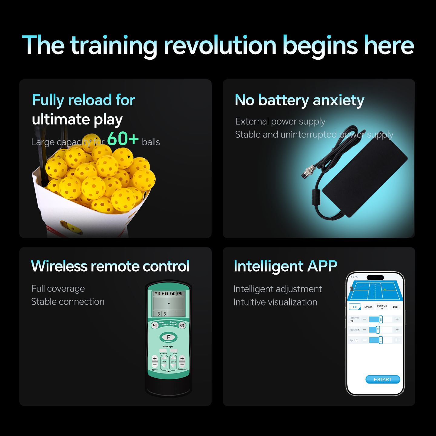 New Pickleball Training Machine with Lower Price