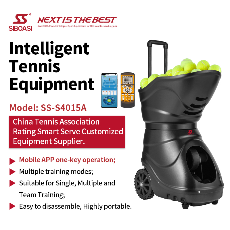 Professional Top Model For Tennis Ball Machine Training S4015A