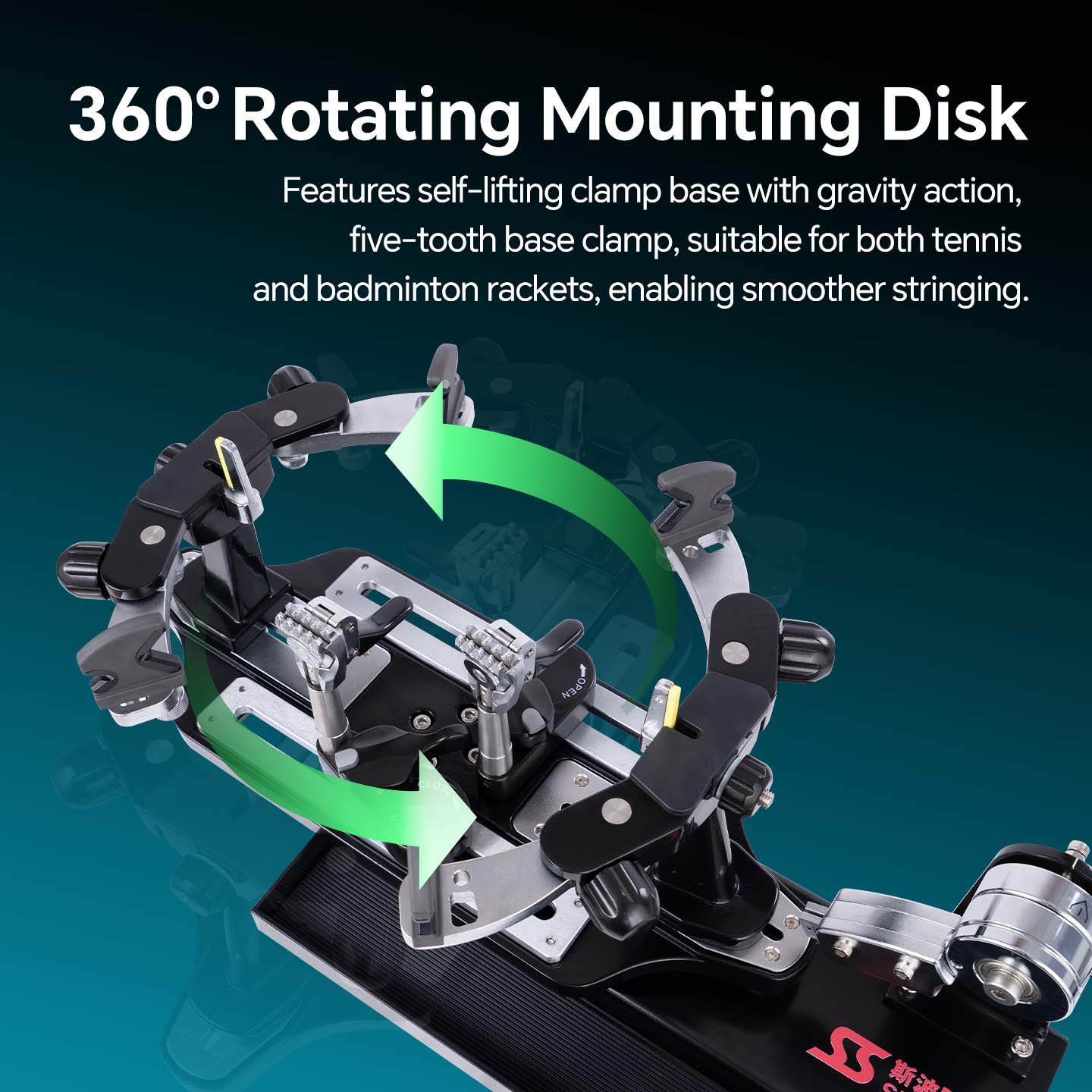 Badminton And Tennis Racquet Drop Weight Stringing Machine S202