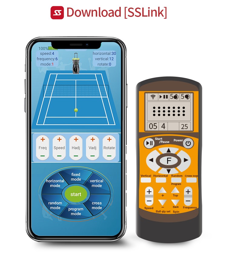 Rapid Tennis Throwing Machine