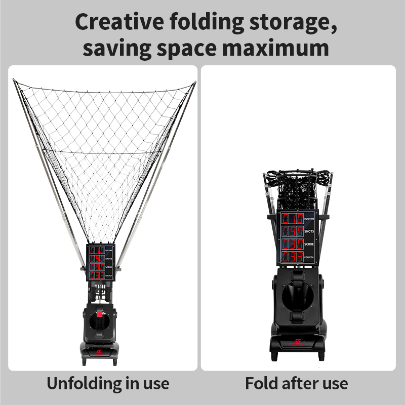 Top Model with Data Counter Display Basketball Feeding Machine K2100A