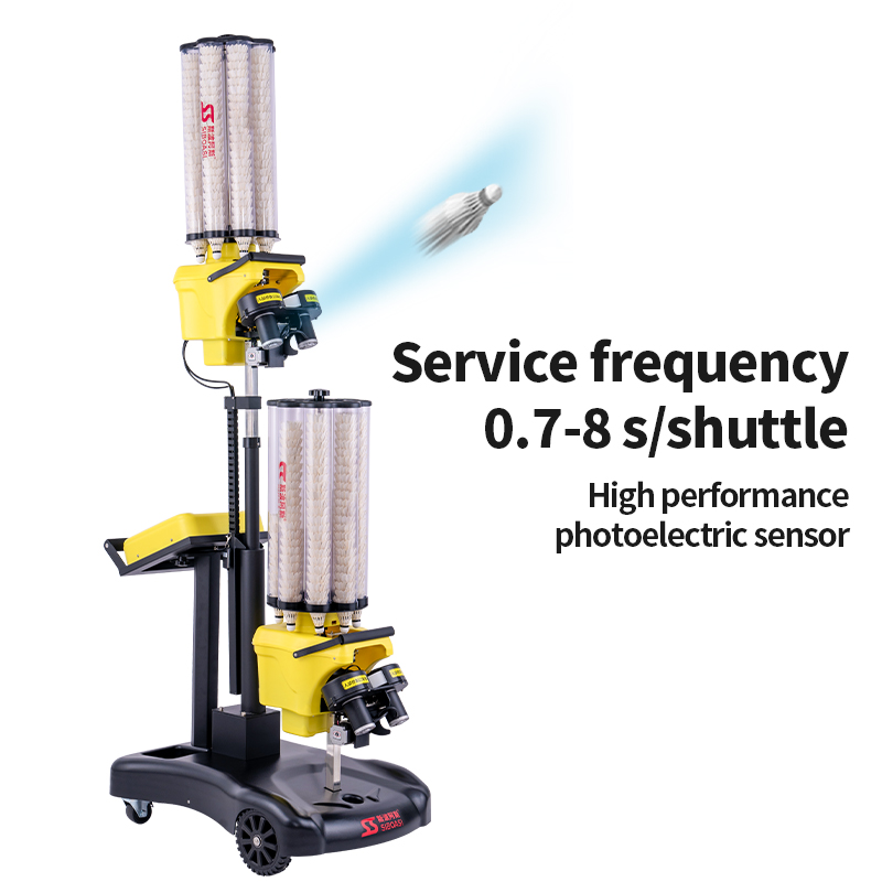 Shuttlecock Launcher