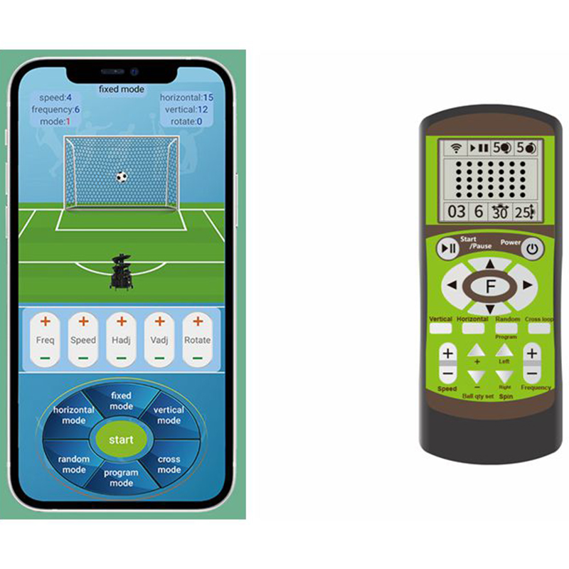 Intelligent APP controlled football serving machine for soccer training F2101A