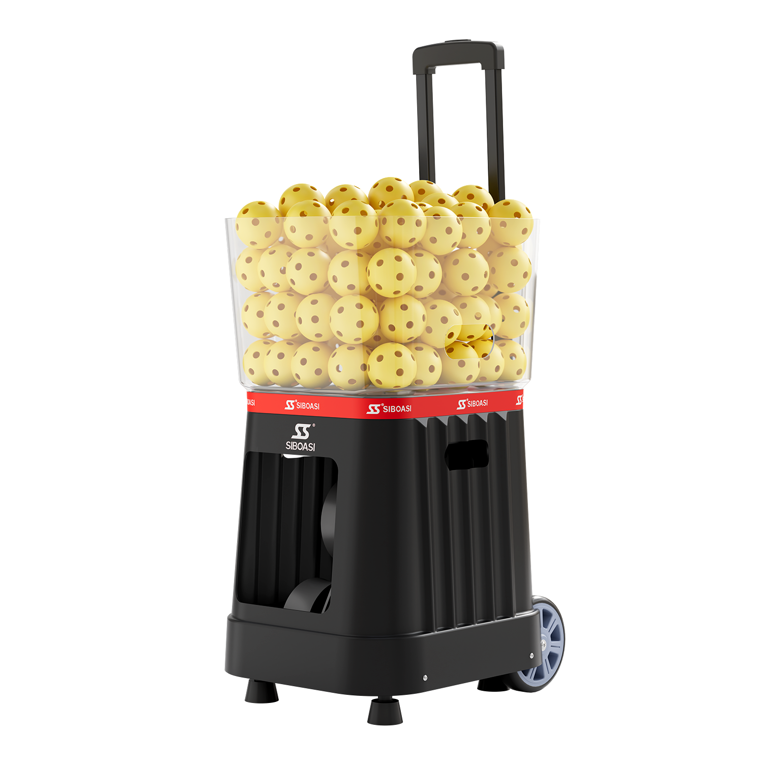 Pickleball Machine on court